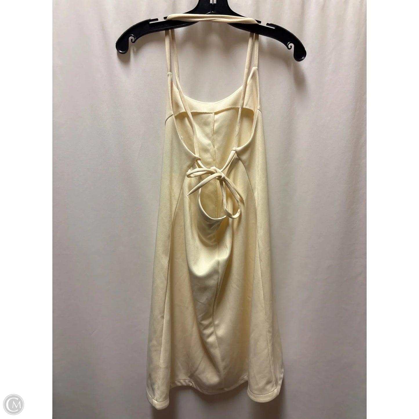 Athletic Dress By Nike In Yellow, Size: M