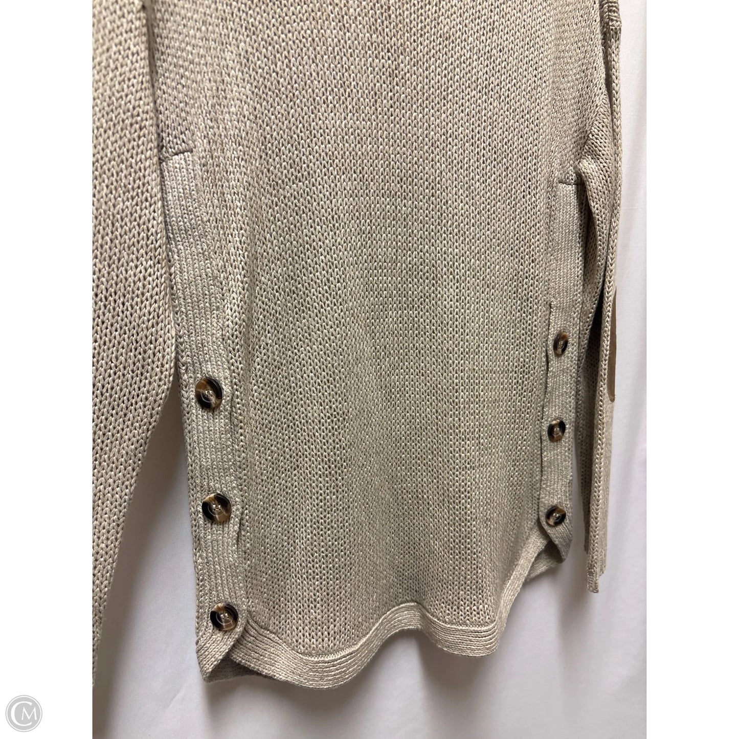 Sweater By Harper In Tan, Size: L