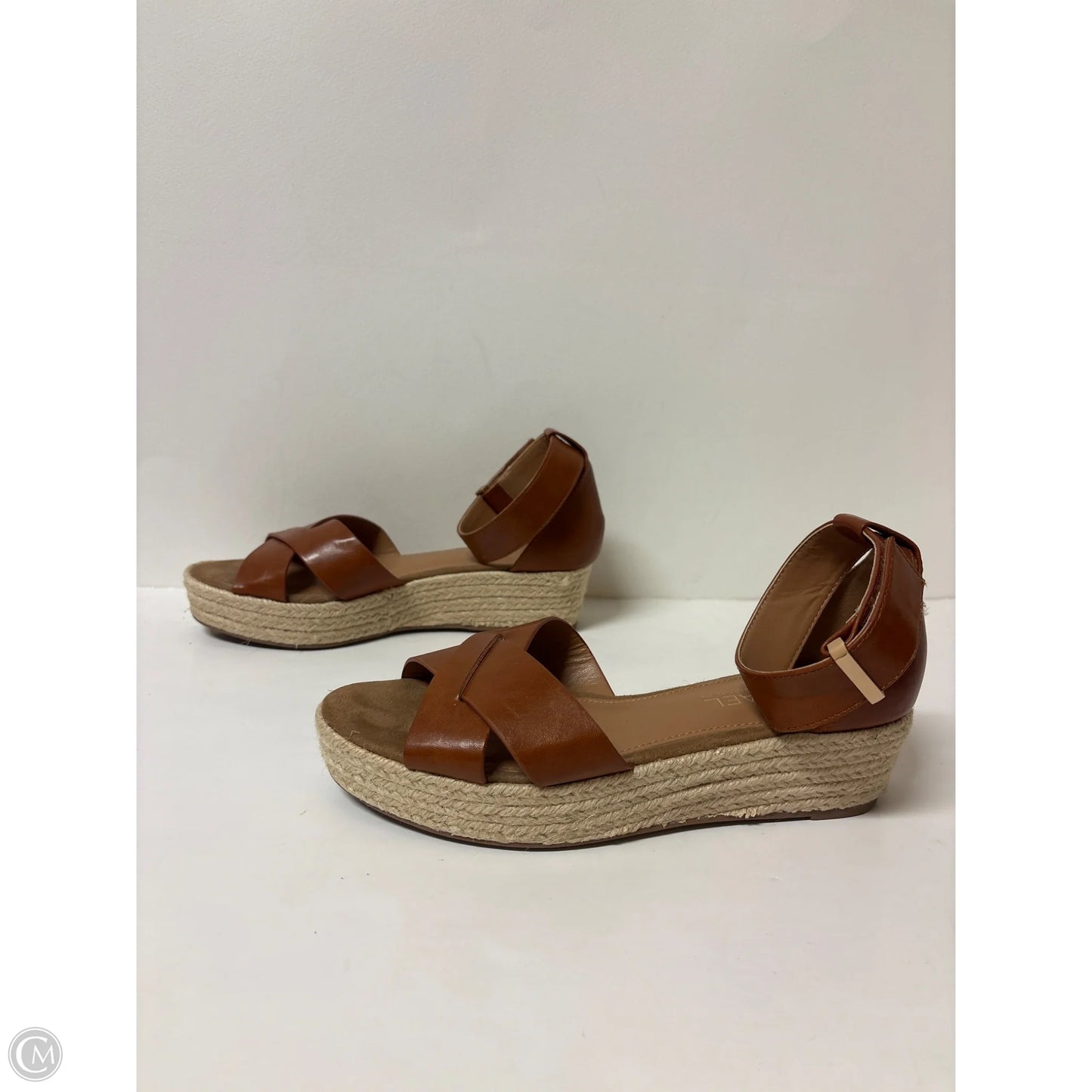 Sandals Heels Platform By Michael By Michael Kors In Brown, Size: 7