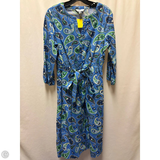 Dress Casual Maxi By Croft And Barrow In Blue, Size: S