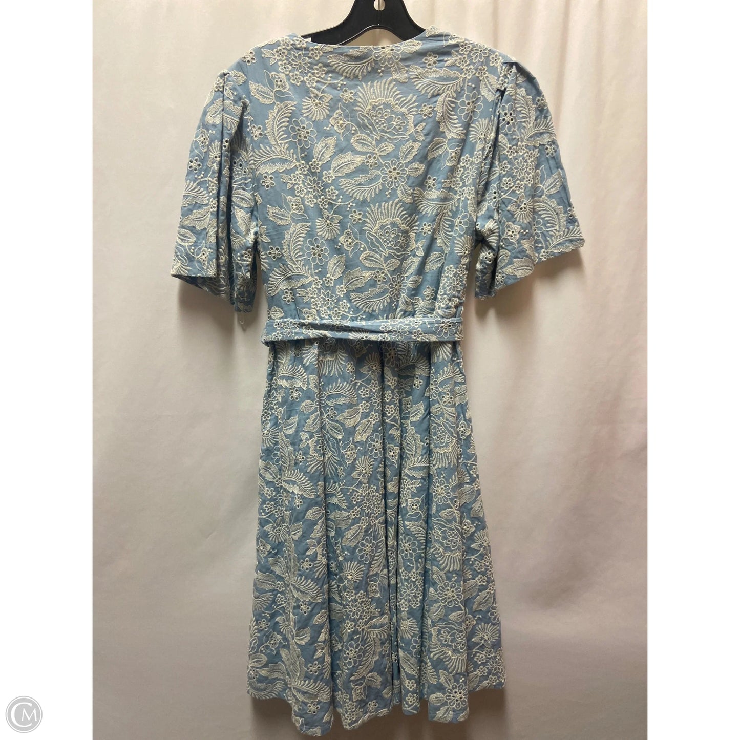 Dress Casual Midi By Tahari In Blue, Size: Lp