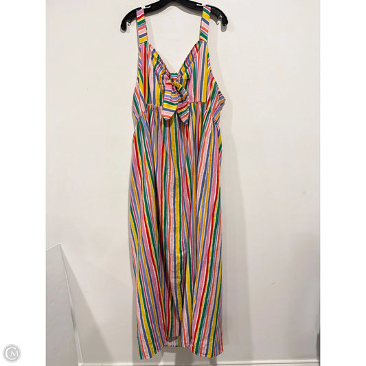 Dress Casual Maxi By Eloquii In Multi-colored, Size: 3x