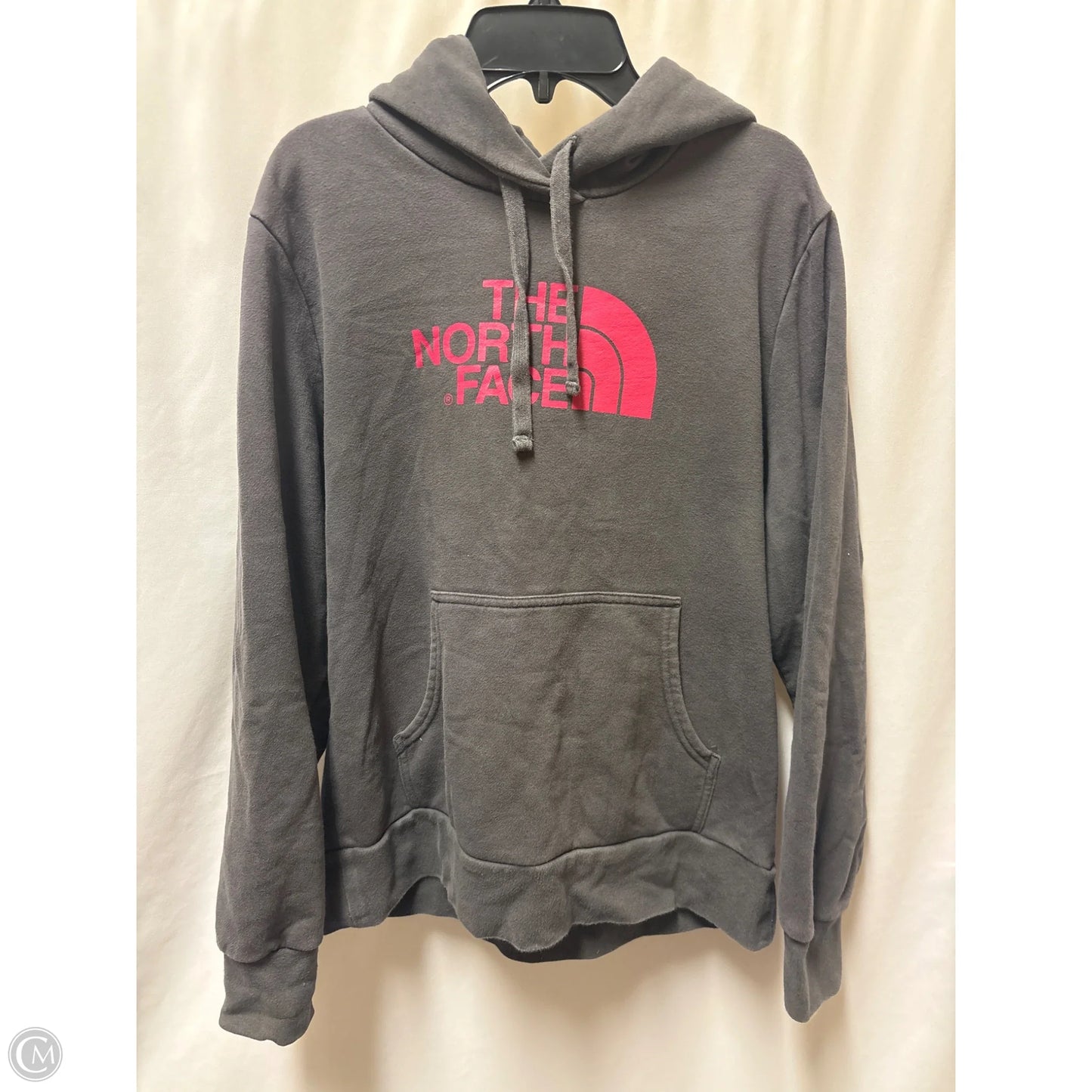 Sweatshirt Hoodie By The North Face In Grey, Size: L