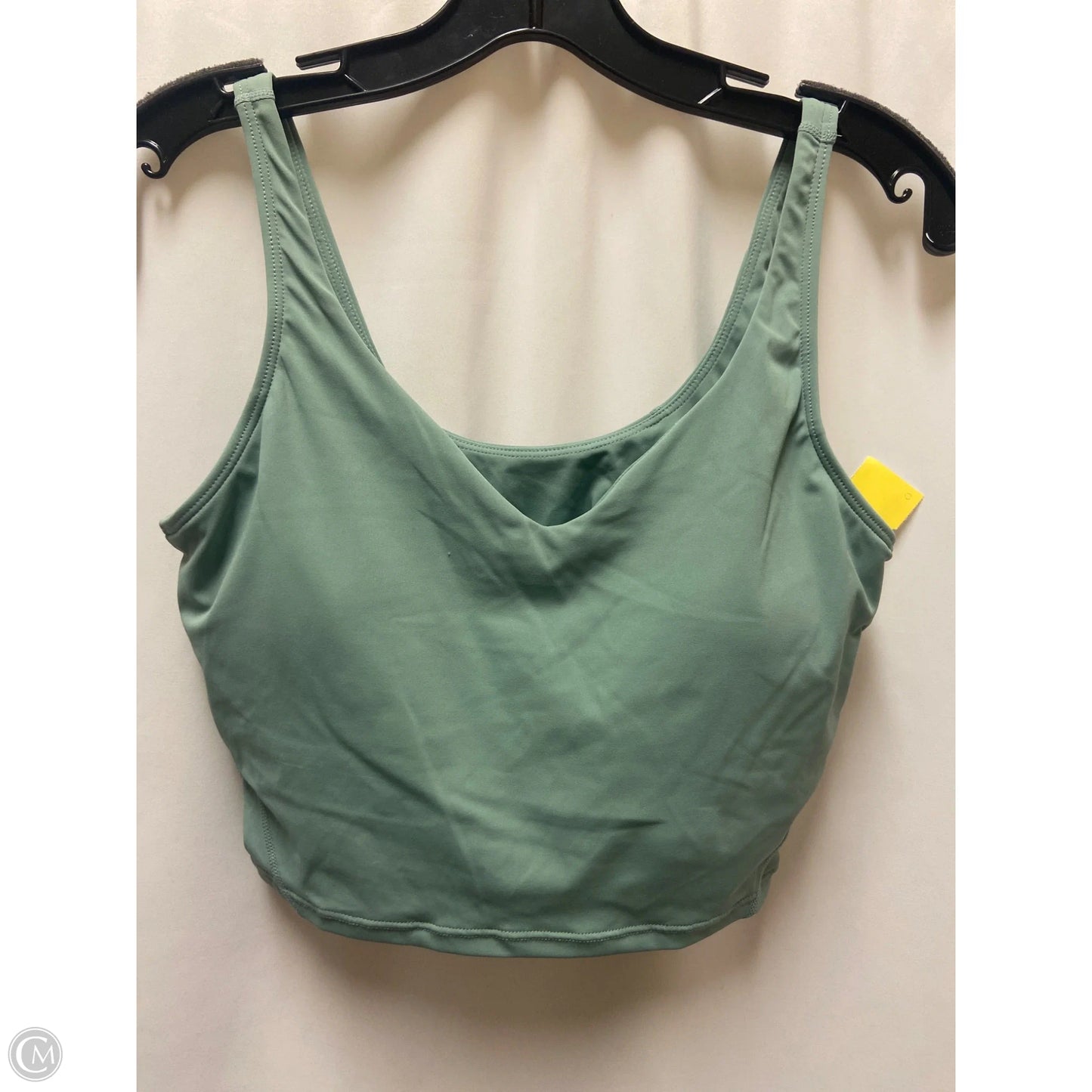 Athletic Bra By Clothes Mentor In Green, Size: M