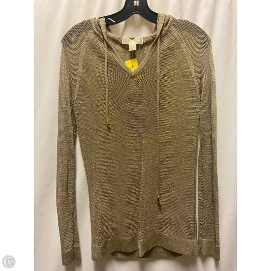 Top Long Sleeve By Michael By Michael Kors In Gold, Size: M