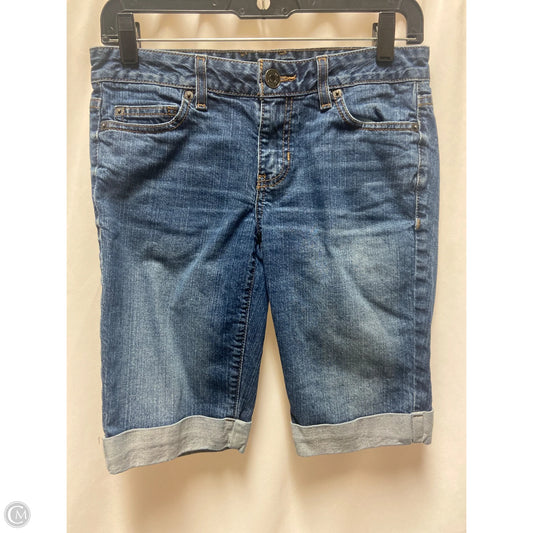 Shorts By Calvin Klein In Blue Denim, Size: 2