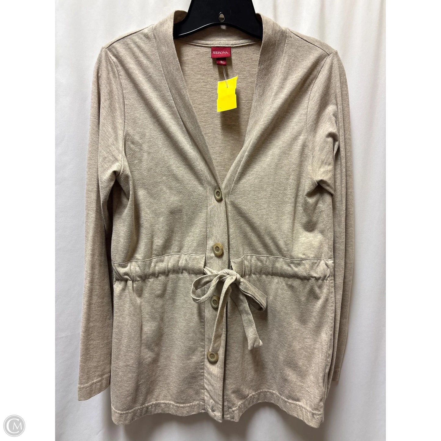 Cardigan By Merona In Tan, Size: S