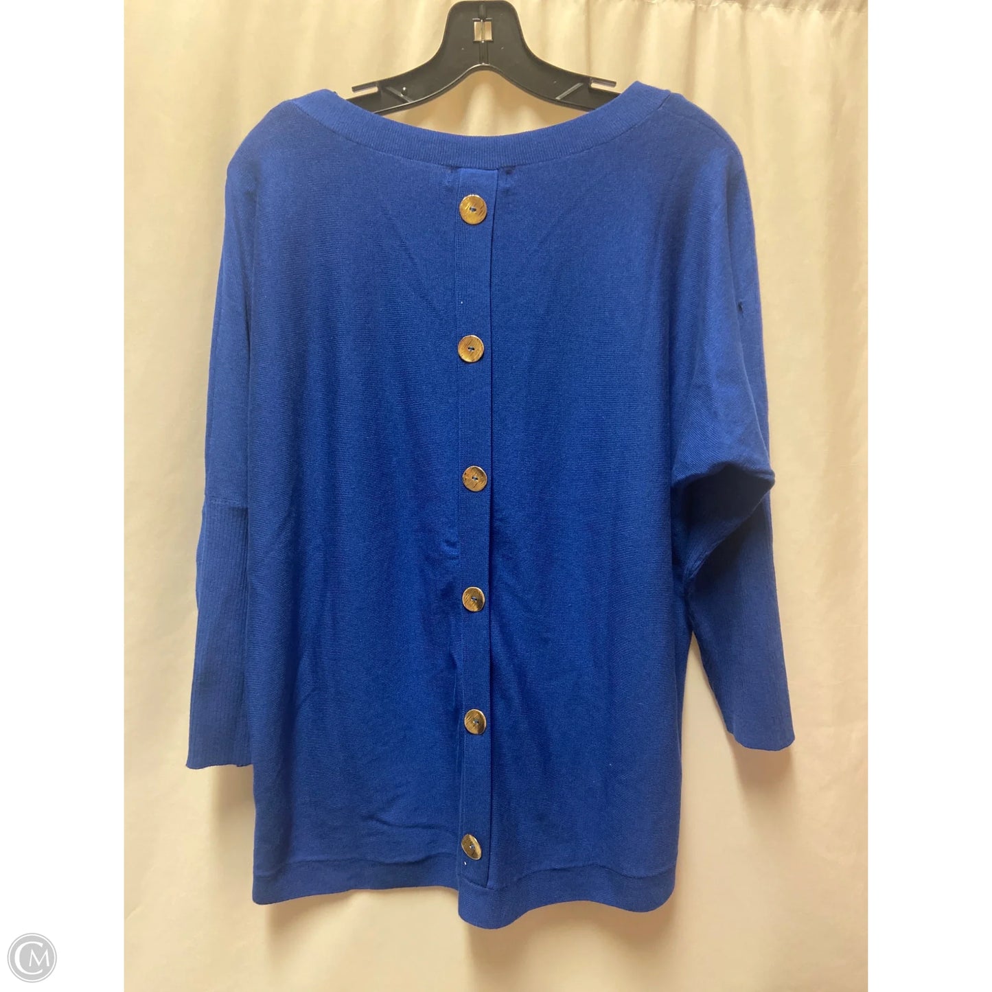 Sweater By Cable And Gauge In Blue, Size: Xl