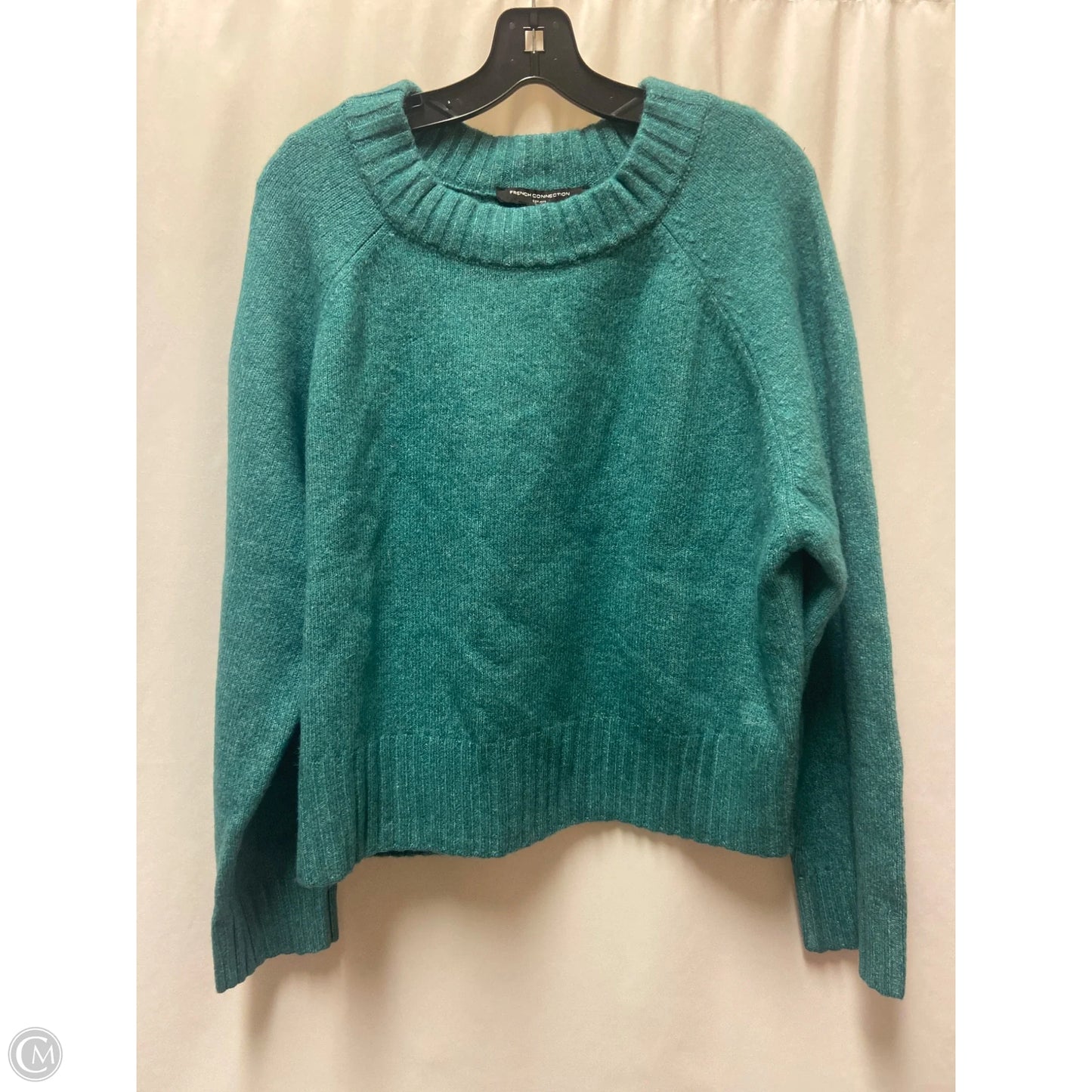 Sweater By French Connection In Teal, Size: Xl