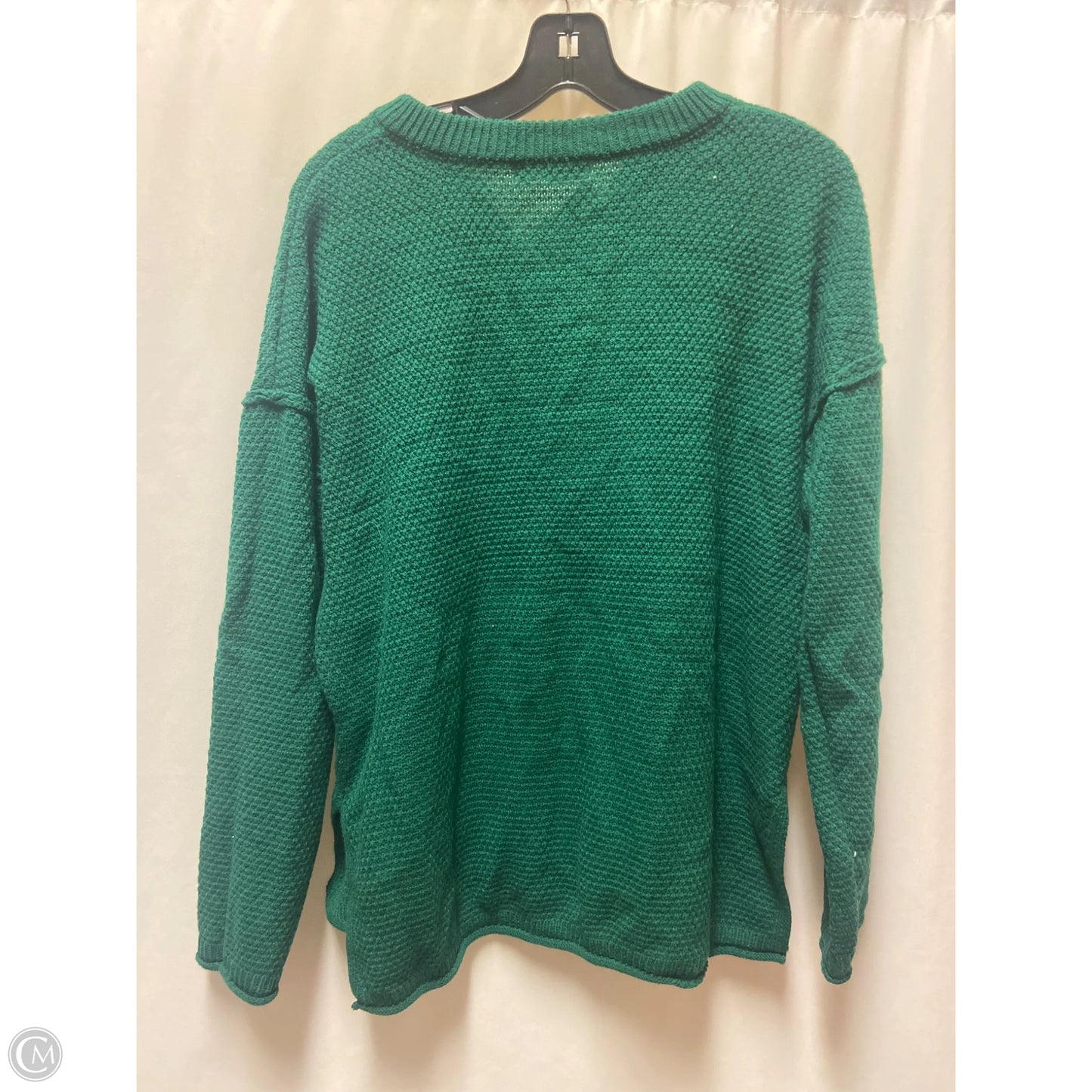 Sweater By Zenana In Green, Size: L