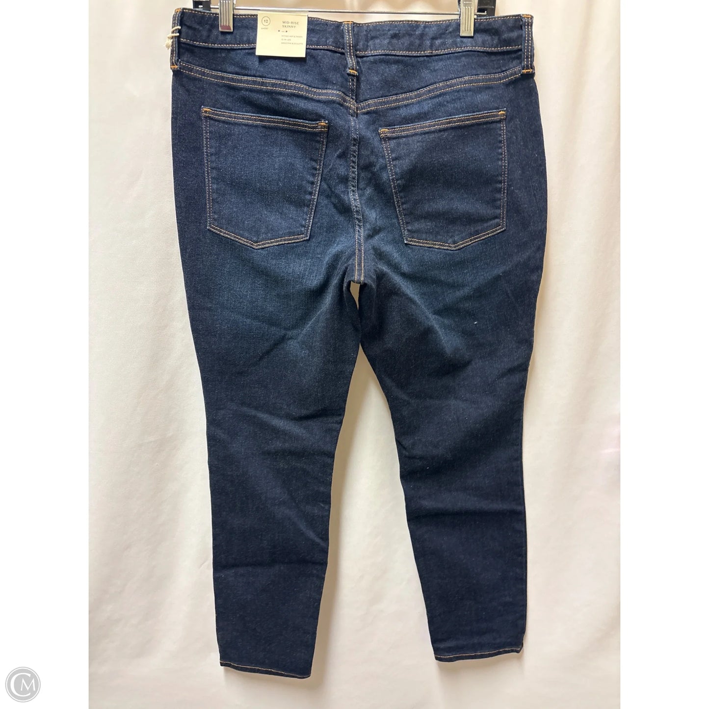 Jeans Straight By Universal Thread In Blue Denim, Size: 12