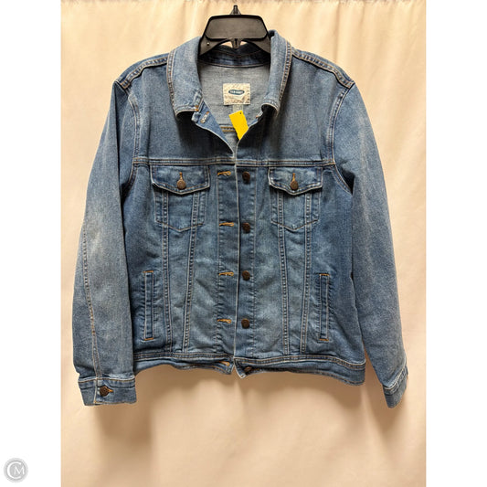 Jacket Denim By Old Navy In Blue Denim, Size: Xl