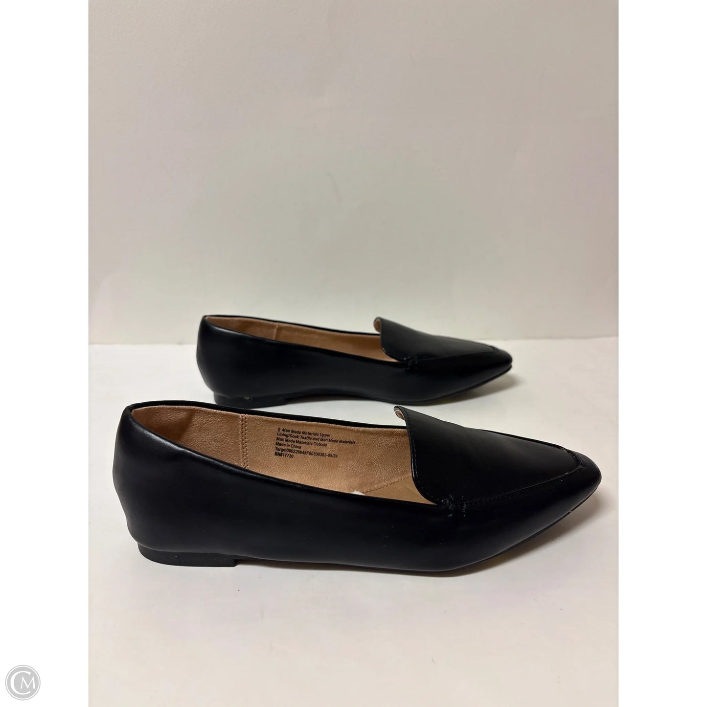 Shoes Flats By A New Day In Black, Size: 6
