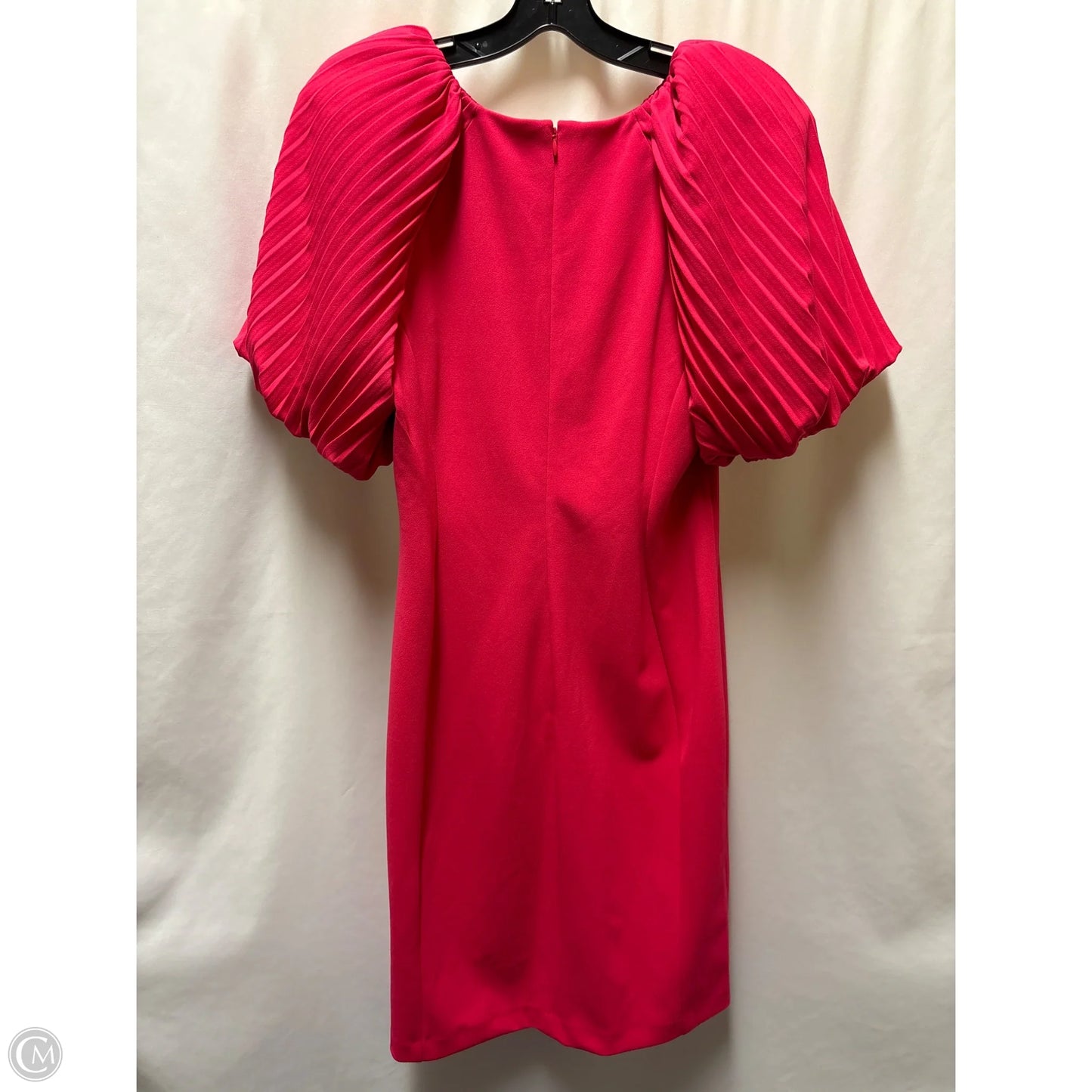 Dress Casual Midi By Calvin Klein In Pink, Size: L