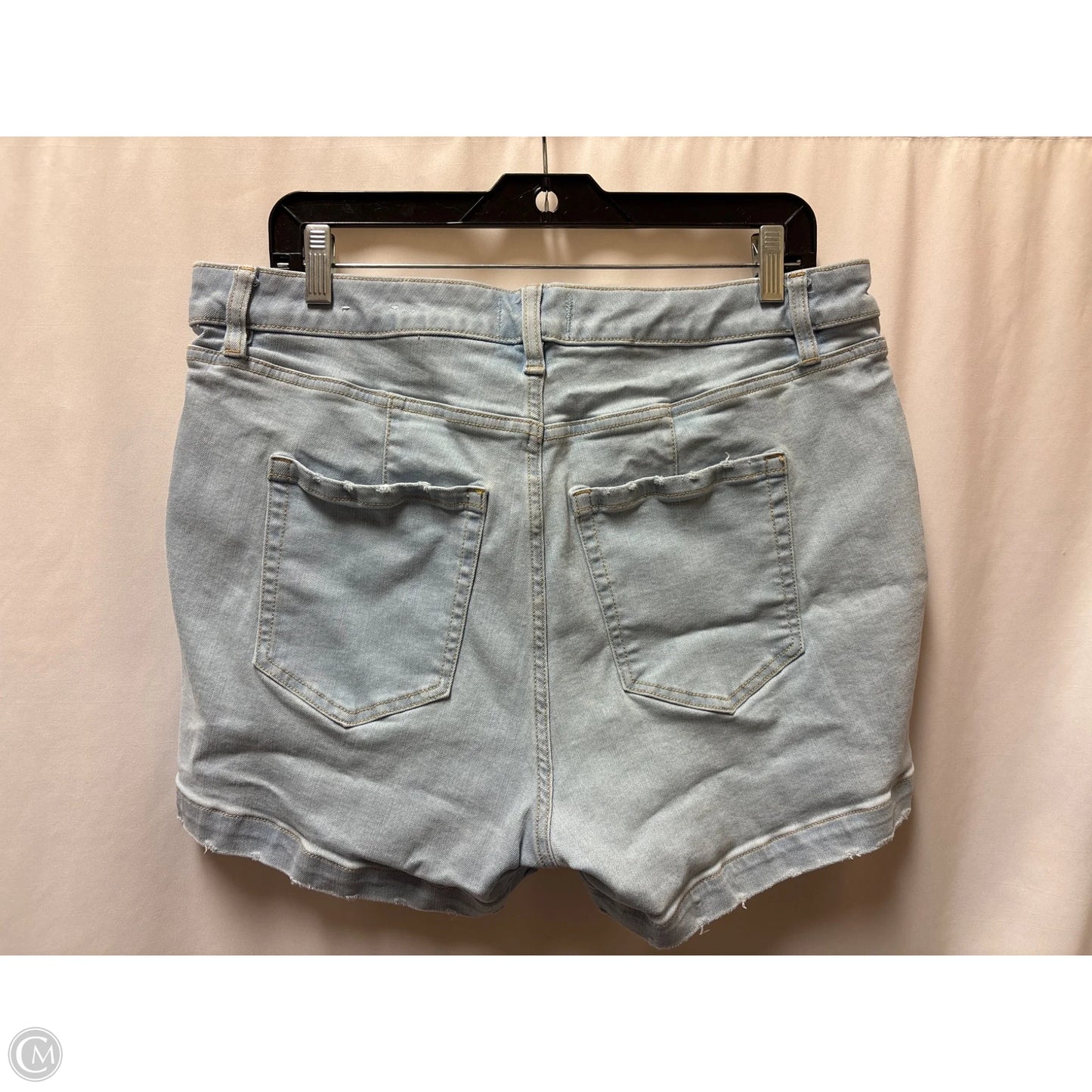 Shorts By Lane Bryant In Blue Denim, Size: 16