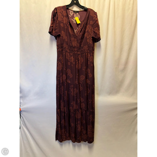 Dress Casual Maxi By Quince In Purple, Size: M