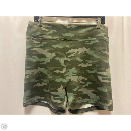 Athletic Shorts By Pink In Camouflage Print, Size: Xl