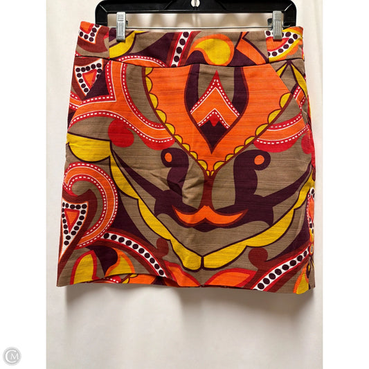 Skirt Mini & Short By Merona In Orange, Size: 8