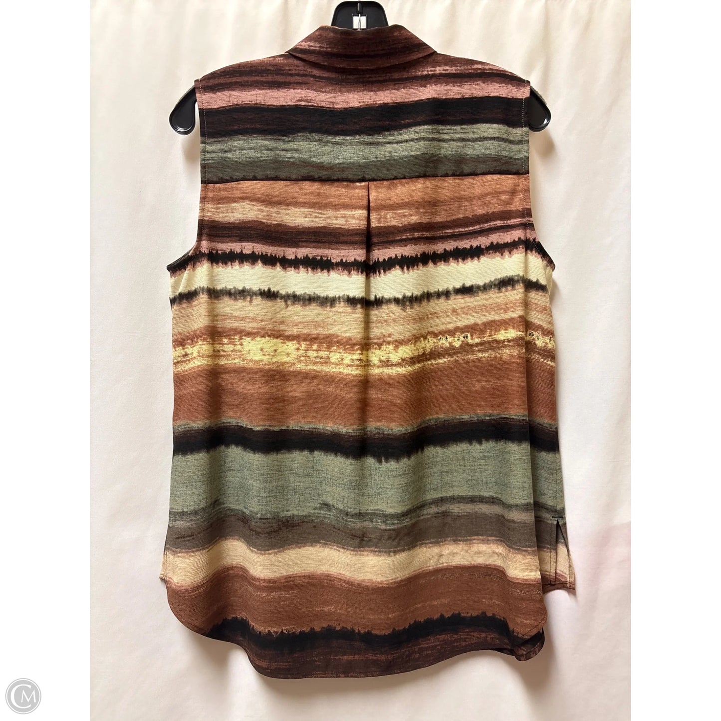 Top Sleeveless By Investments In Pink, Size: S