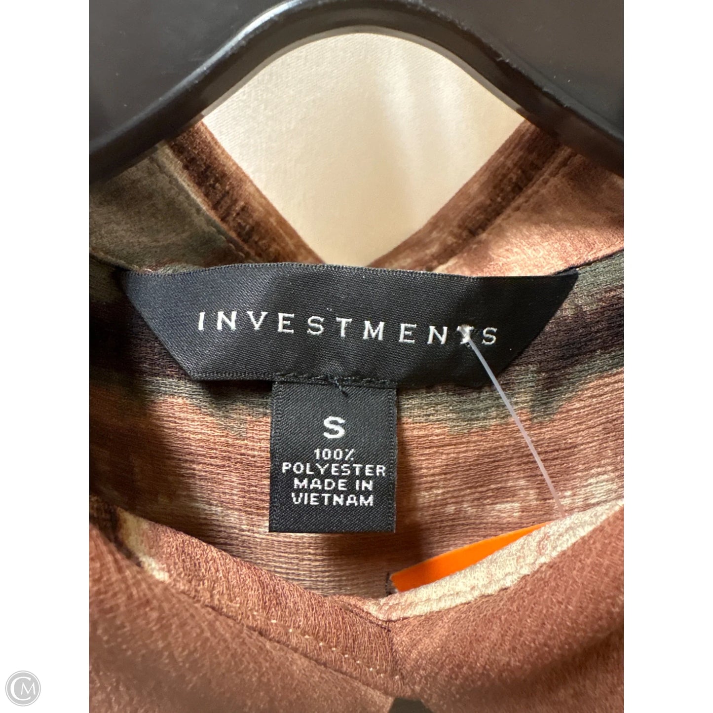Top Sleeveless By Investments In Pink, Size: S