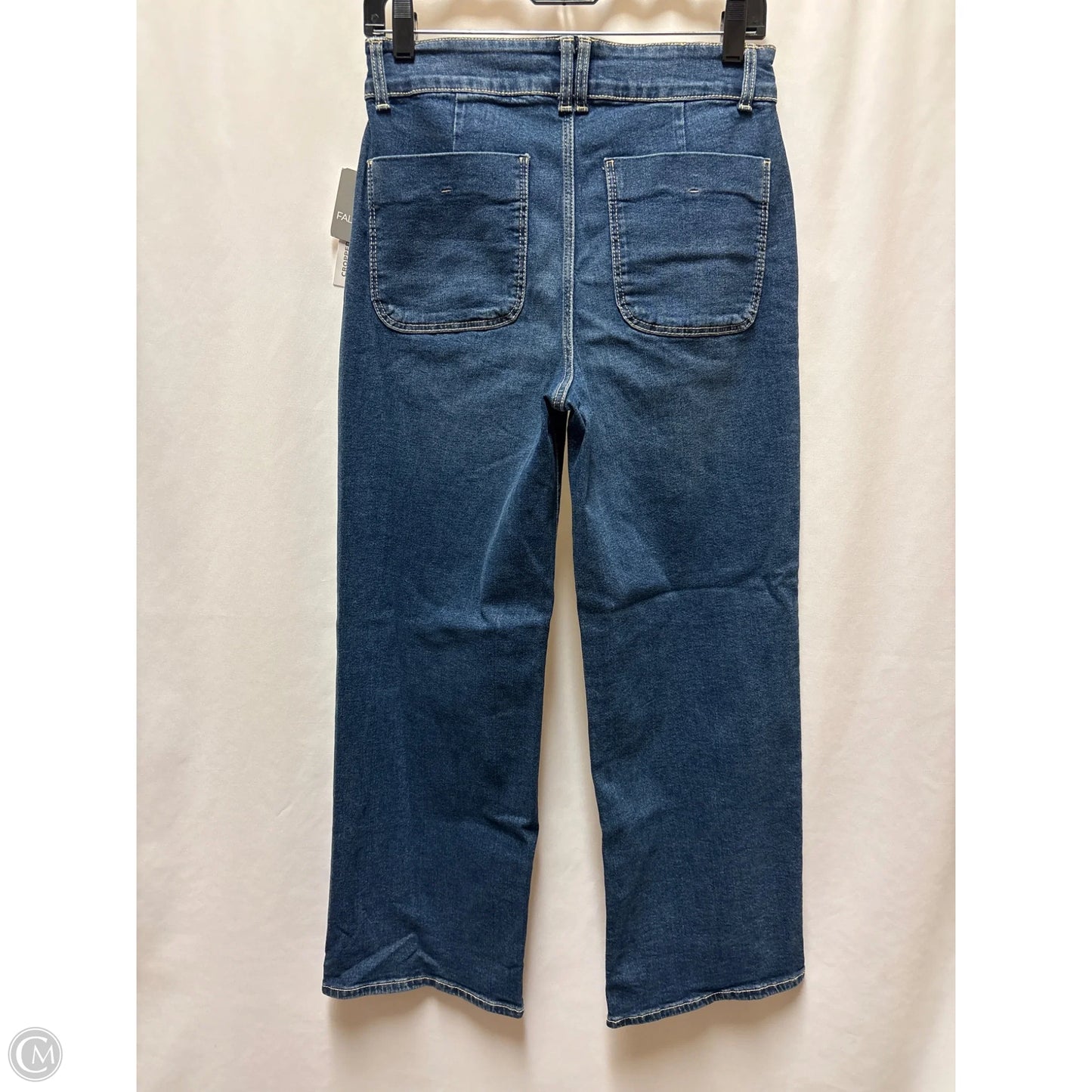 Jeans Cropped By Falls Creek In Blue Denim, Size: 6