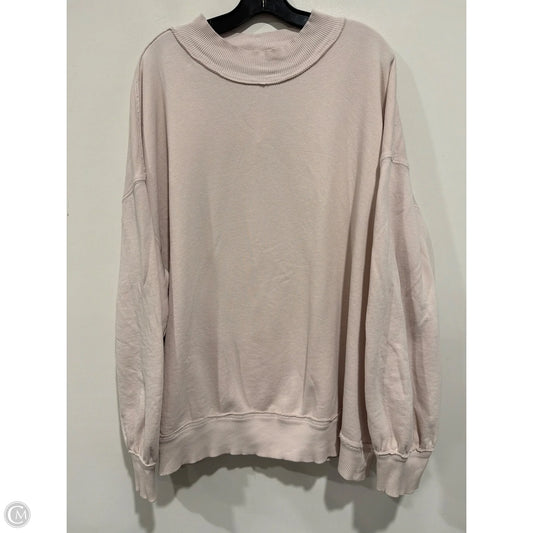 Sweatshirt Crewneck By We The Free In Pink, Size: L