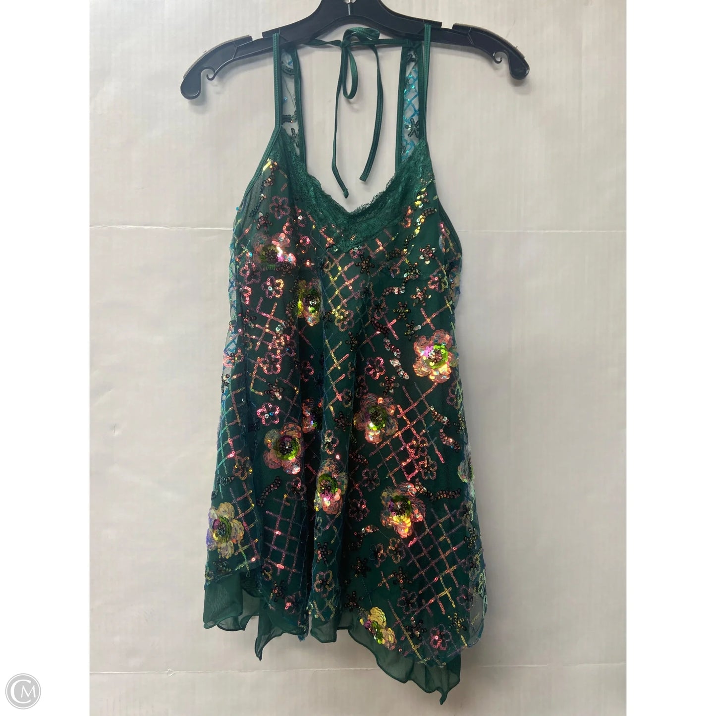 Top Sleeveless By Clothes Mentor In Green, Size: Xs