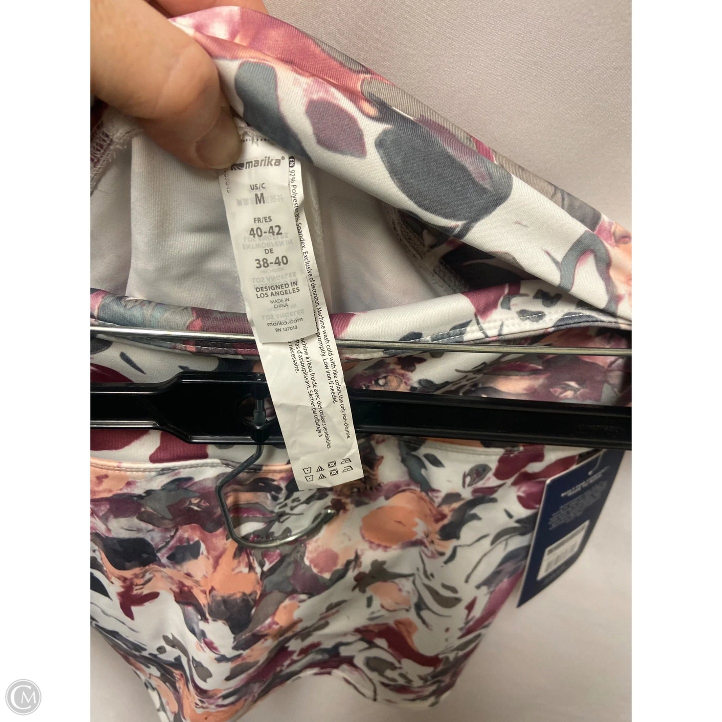 Athletic Shorts 2pc By Marika In Pink, Size: M