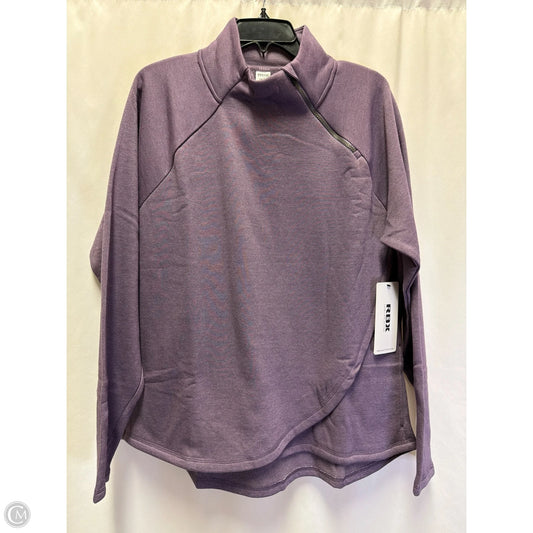 Sweatshirt Crewneck By Rbx In Purple, Size: Xxl