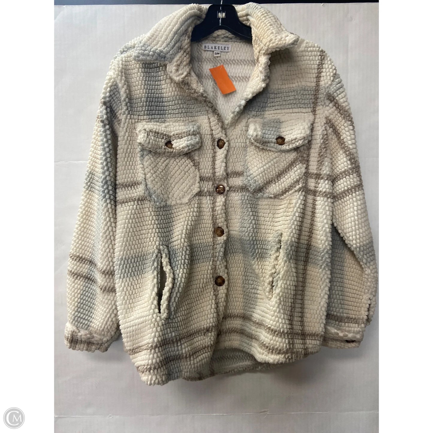 Jacket Faux Fur & Sherpa By Blakeley In Tan, Size: S