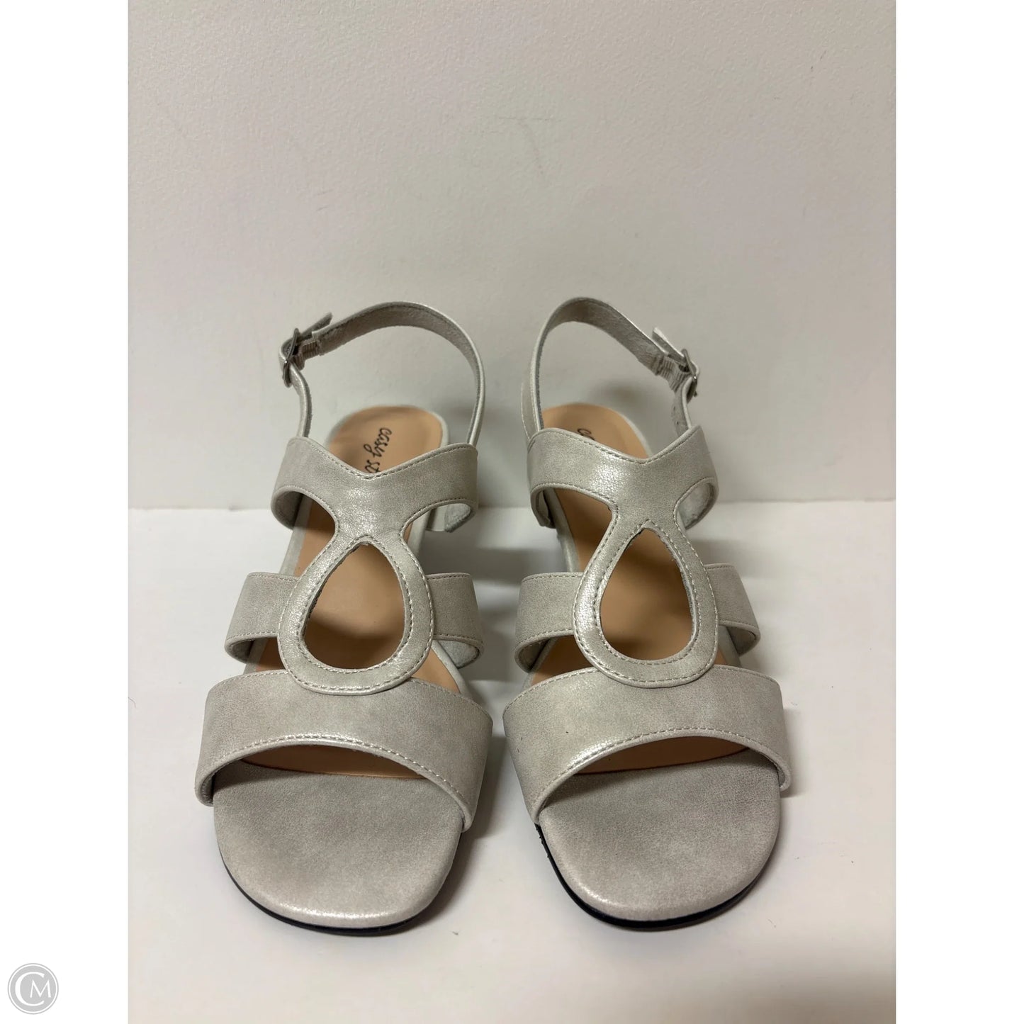 Shoes Heels Kitten By Easy Street In White, Size: 6.5