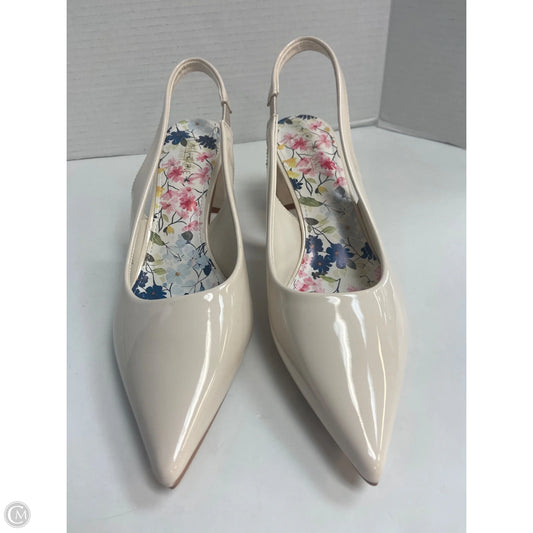 Shoes Heels Block By Catherine Malandrino In White, Size: 9
