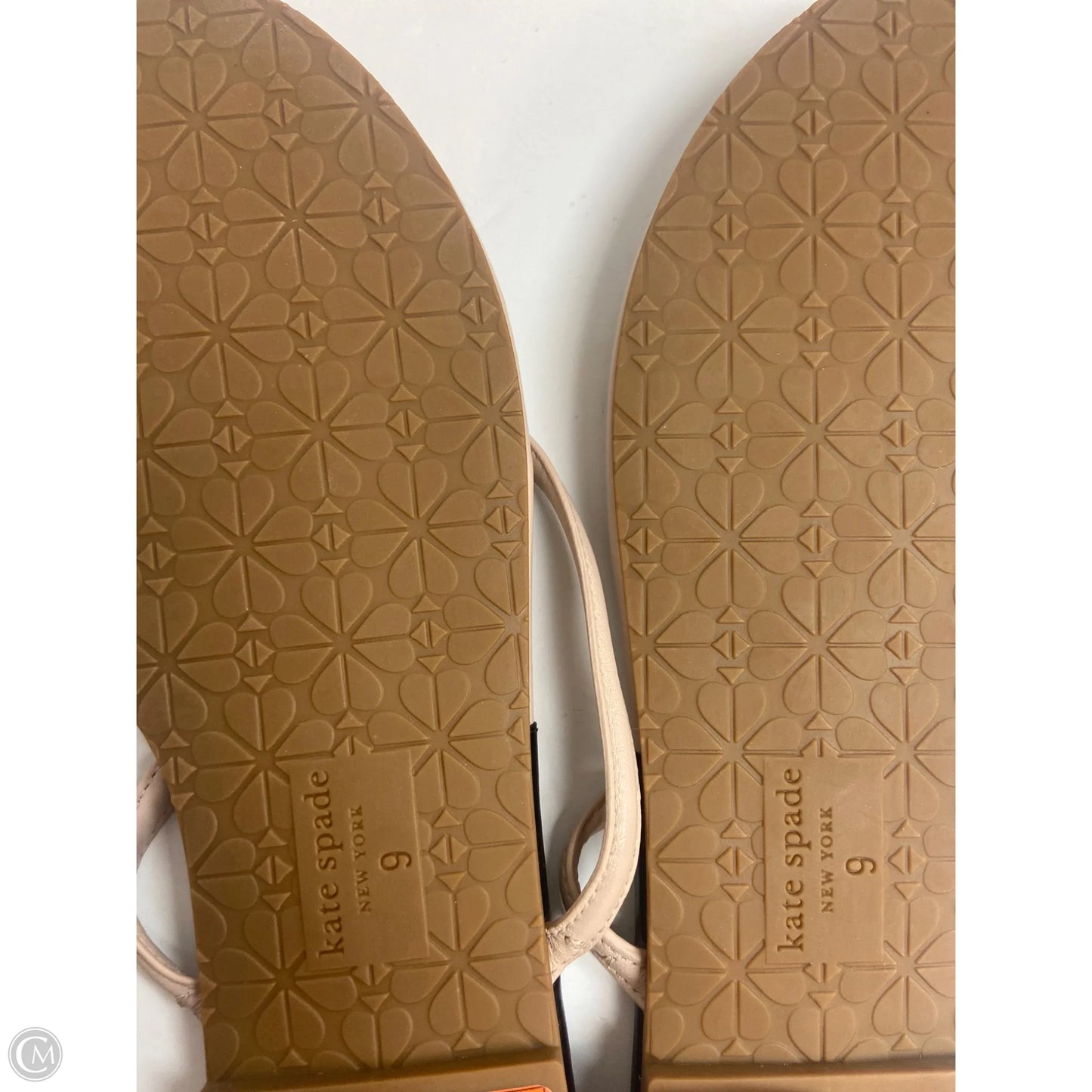 Sandals Designer By Kate Spade In Black & Tan, Size: 9