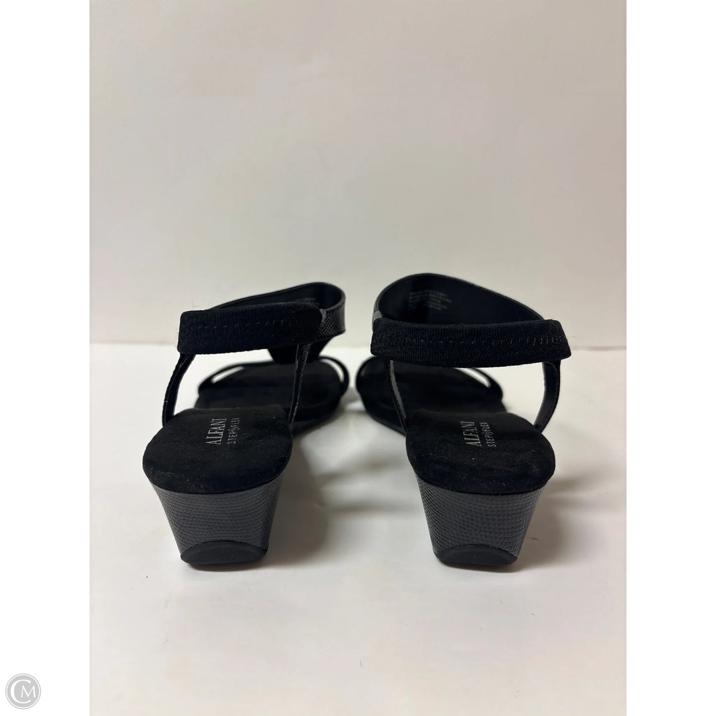 Sandals Heels Platform By Alfani In Black, Size: 10