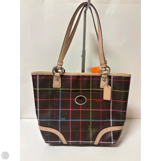 Handbag Designer By Coach, Size: Large