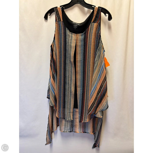 Top Sleeveless By Wrangler In Blue, Size: M