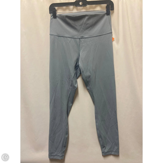 Athletic Leggings By Lululemon In Blue, Size: 8
