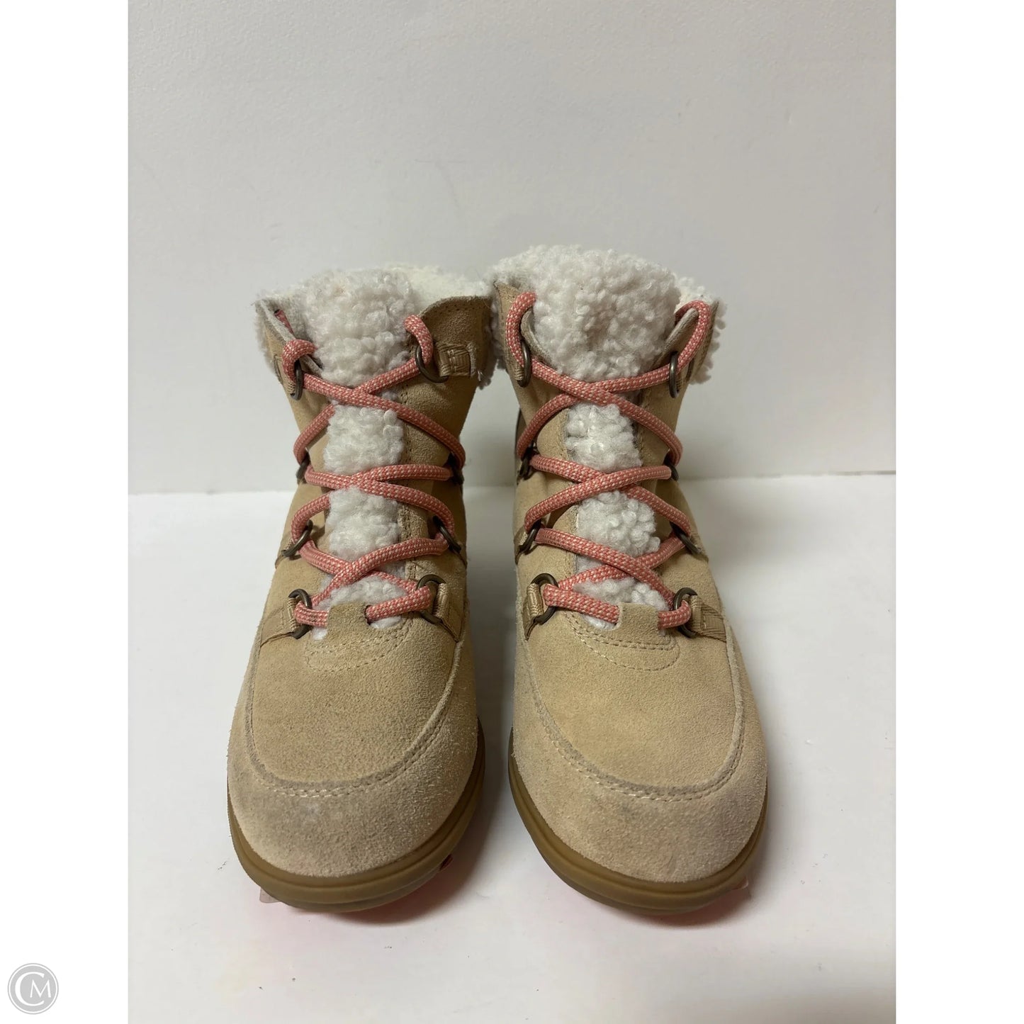 Boots Ankle Flats By Sorel In Tan, Size: 6.5