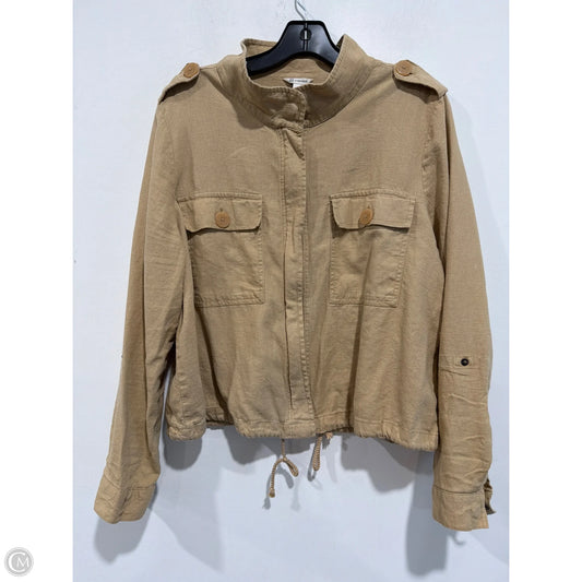 Jacket Other By Versona In Brown, Size: L
