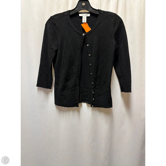 Cardigan By White House Black Market In Black, Size: Xs