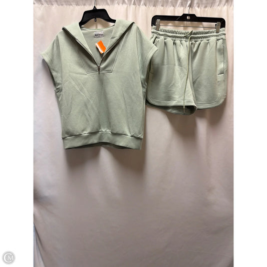 Shorts Set By Clothes Mentor In Green, Size: M
