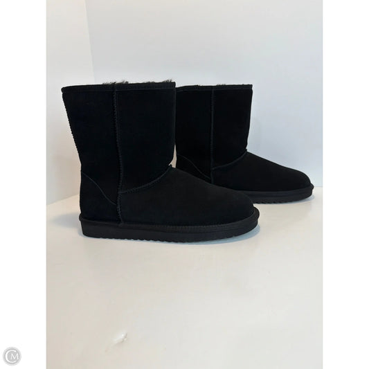 Boots Mid-calf Flats By Koolaburra By Ugg In Black, Size: 9