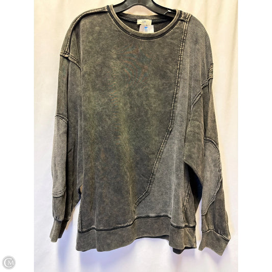 Top Long Sleeve By Ott In Black, Size: 1x