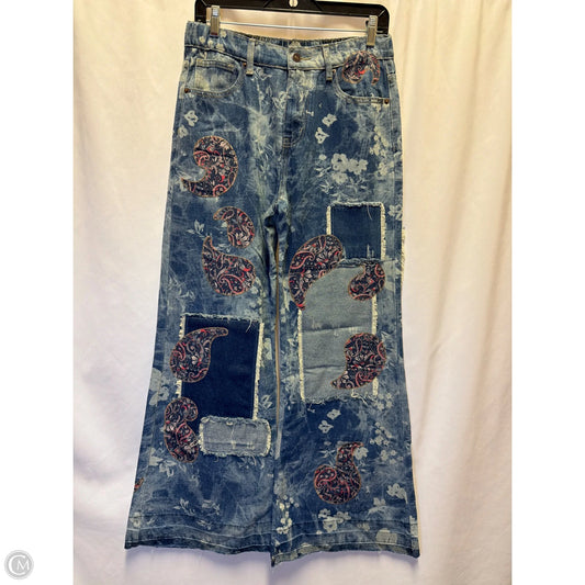 Jeans Straight By Clothes Mentor In Blue Denim, Size: S