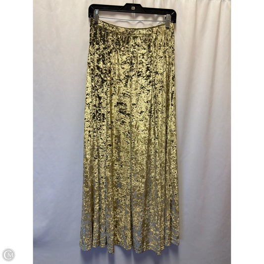 Skirt Maxi By Clothes Mentor In Yellow, Size: M