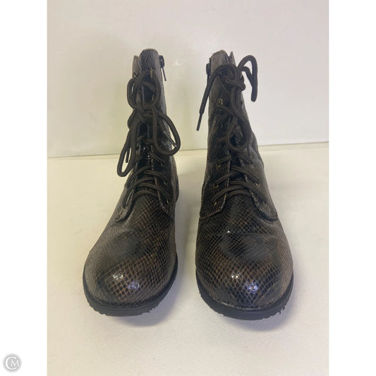 Boots Ankle Flats By White Mountain In Brown, Size: 9.5