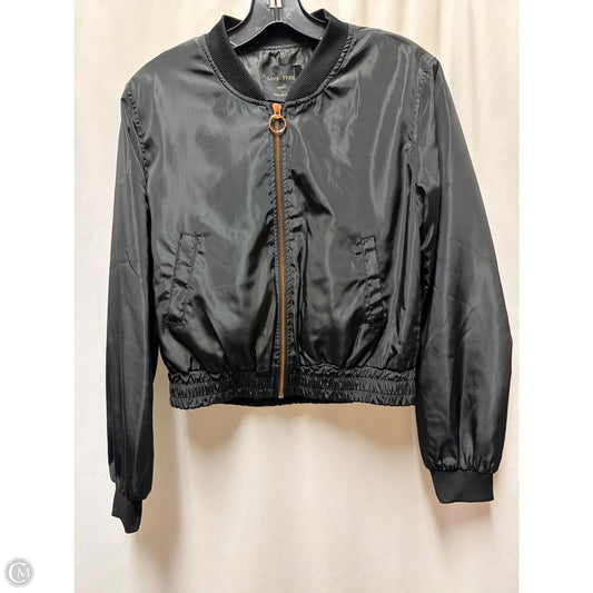 Jacket Moto By Love Tree In Black, Size: S