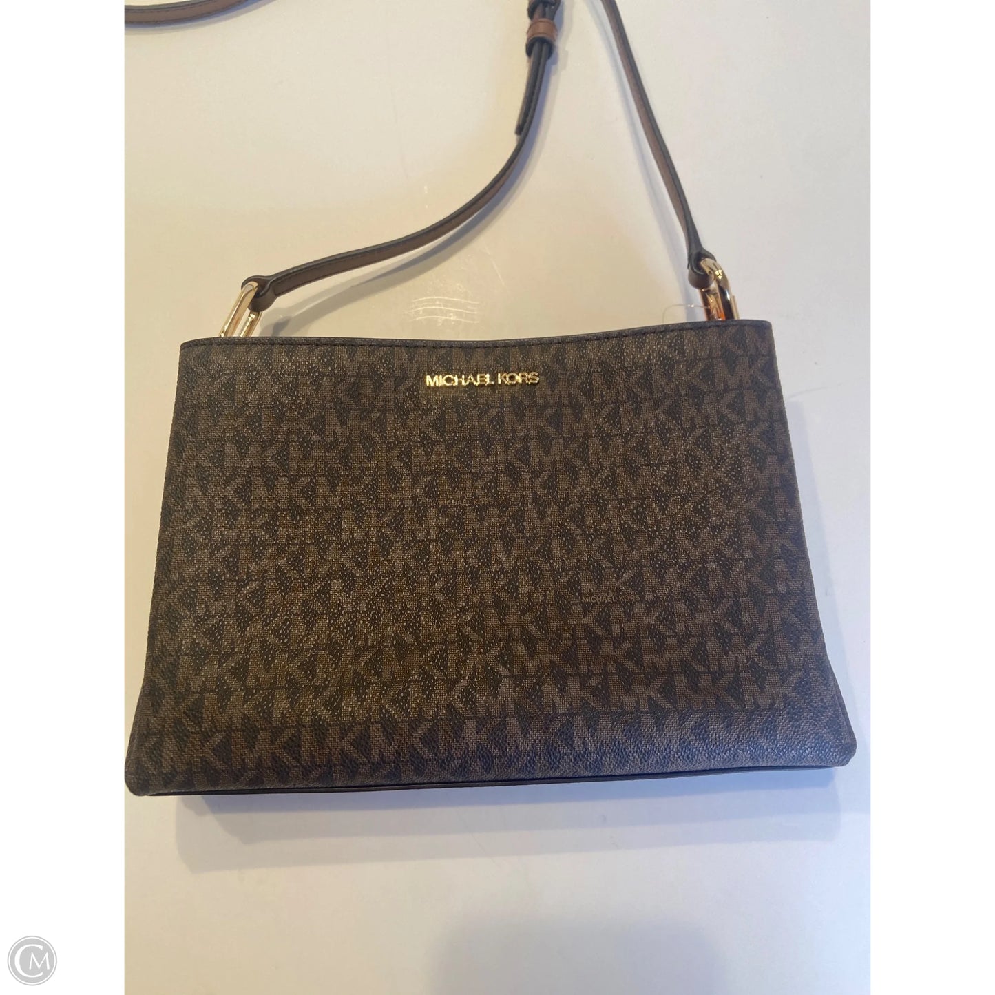 Crossbody Designer By Michael Kors, Size: Medium