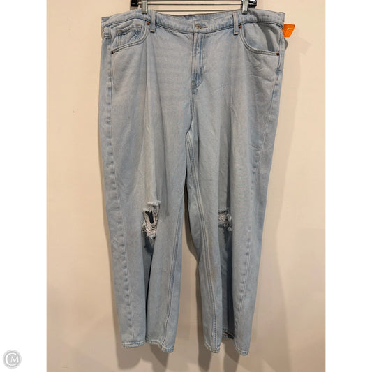 Jeans Wide Leg By Old Navy In Blue Denim, Size: 18