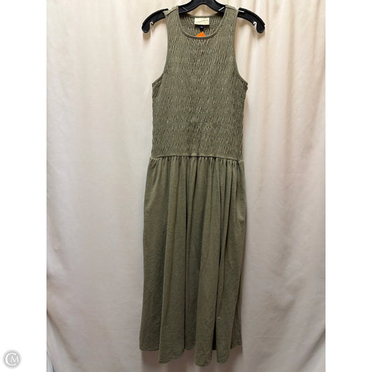 Dress Casual Maxi By Universal Thread In Green, Size: L